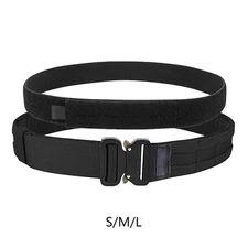 Inner Belt and Outer Quick Release Belt Waistband Nylon Belt