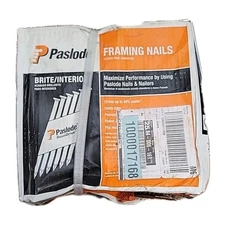 NEW!! PASLODE 3" x 0.120-Gauge 30* Smooth Shank Paper Tape Framing Nails 2500ct