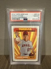 Shohei Ohtani 2018 Topps Heritage Rookie Performers #RP-SO (RC) PSA 10
