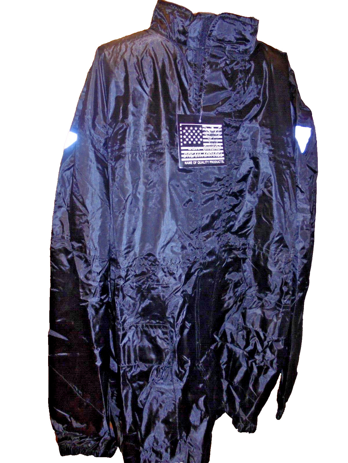 USA Bikers Dream Apparel Mens Nylon Motorcycle 2xl Jacket & 3xlPants Windbreaker