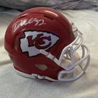 Dante Hall Signed Kansas City Chiefs Mini Football Helmet