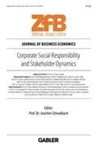 Joachim Schwalbach | Corporate Social Responsibility And Stakeholder Dynamics-image