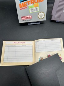 Metroid | Nintendo NES | OVP mit Anleitung | PAL B- MT-NOE | TOP