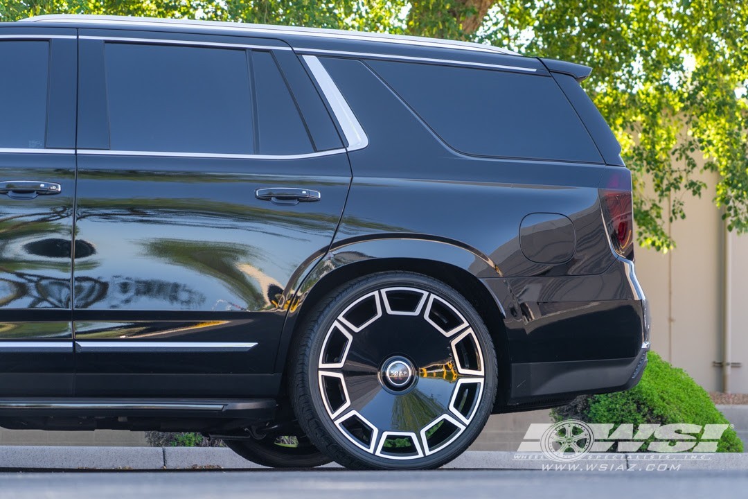 24" inch Giovanna Sicily Black Machine Wheels Bentley Bentayga G550 G63 Gwagon