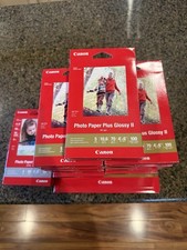 Canon Photo Paper Plus Glossy II 17 Packs Total/ 4x6