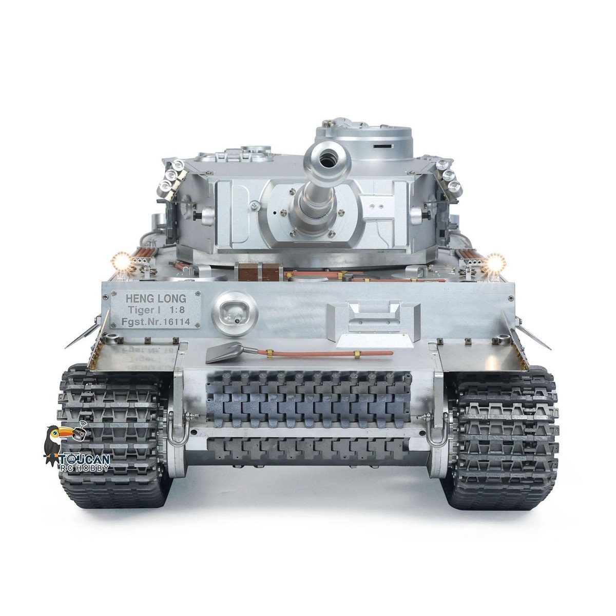Parte Metallica Carro Armato Henglong 1/16 German Tiger I 3818, Piastra Protezione Corazzata