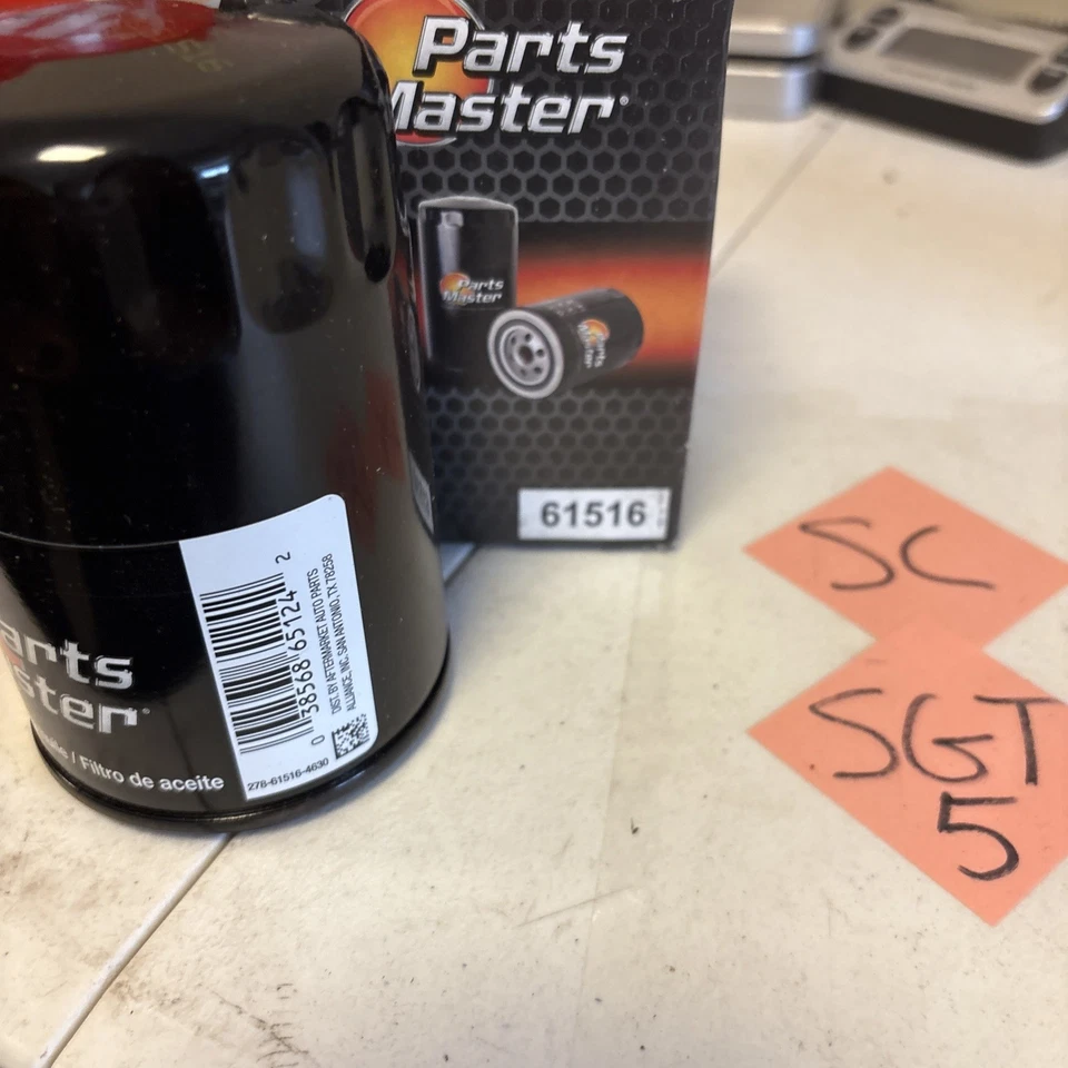 Filtro de aceite Parts Master Engine 61516 NOS Foto 2 de 2