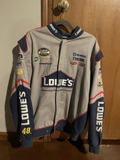 Vintage Jimmie Johnson Lowe’s NASCAR Jacket Size L Chase Authentics Rare