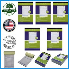 Large Sales Order Receipt Book with 50 Sets, Carbonless and Consecutive Numbers