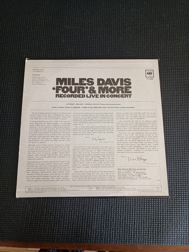 Miles Davis, Four & More, 1977 Columbia Stereo, CS 9253 - Picture 10 of 19