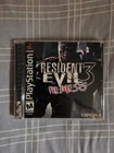 Resident Evil 3: Nemesis PlayStation 1 PS1 Complete CIB Black Label