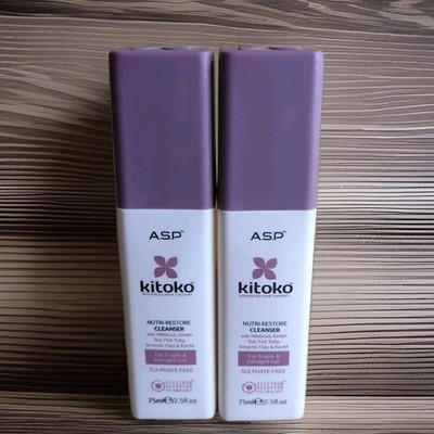 NEU Kitoko Nutri-Restore Reiniger 75ml Doppelpack KOSTENLOSER VERSAND 