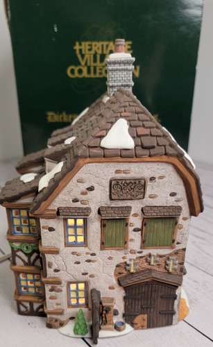 Dept 56 Sir John Falstaff Inn Heritage Village Collection Lighted House 8" - Picture 8 of 19