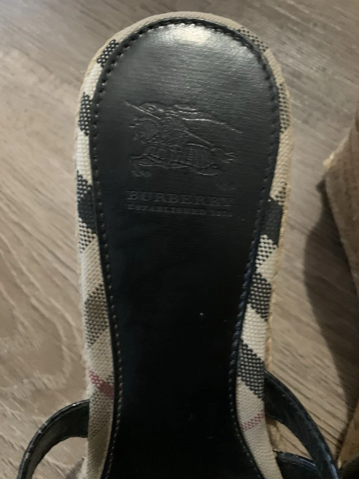 Эспадрилья в клетку Burberry Nova - Изображение 2 из 4