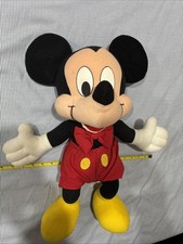 Disney Mickey Mouse Large Stuffed Animal 20" inches Plush Soft Doll