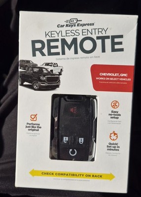 Car Keys Express Keyless Entry Remote Fob