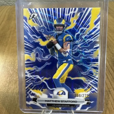 MATTHEW STAFFORD 2025 Topps Resurgence #57 Navy Surge /275 LA Rams COLOR MATCH
