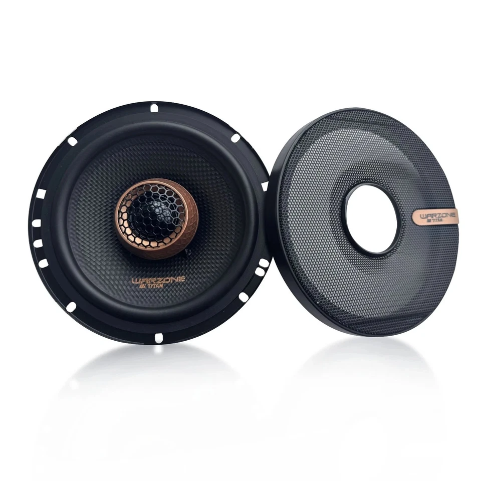Warzone WZ65PTi 6.5" 4Ω Coaxial Car Speakers 900W Max Power (Pair – 2 Speakers) - Image 3 of 4