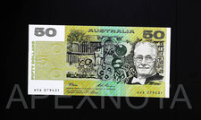 AUSTRALIA $50 DOLLAR 1994 P47 CU CHOICE UNC- PREFIX WVA SIGN. FRASER EVANS