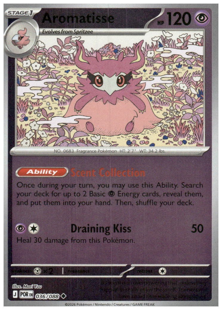 Pokemon TCG - ME03: Perfect Order - Reverse Holo - Aromatisse