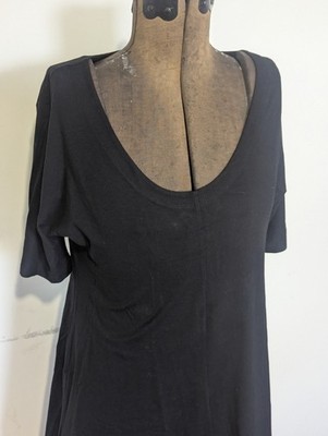 Eileen Fisher Minimal Tunic Dress Size M Lagenlook Casual Chic Versatile Simple