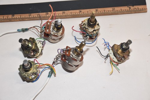 POTENTIOMETER TÖPFE WÄHLSCHALTER SET Collins Radio KWM-380 Transceiver TEIL