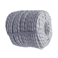 3/8 Inch x 200 FT Double Braid Polyester Rope 4800lbs Breaking Strength