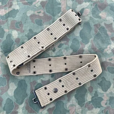 WWII US Army Pistol Web Belt Used Original Surplus WW2 Field Gear British Made