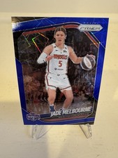 2025 Panini Prizm WNBA Jade Melbourne #128 Blue Velocity Washington Mystics