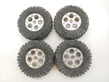 Hot Bodies ROVER Losi Mini Crawler Tires on BILLET WORKS ALUMINUM BEADLOCK WHEEL