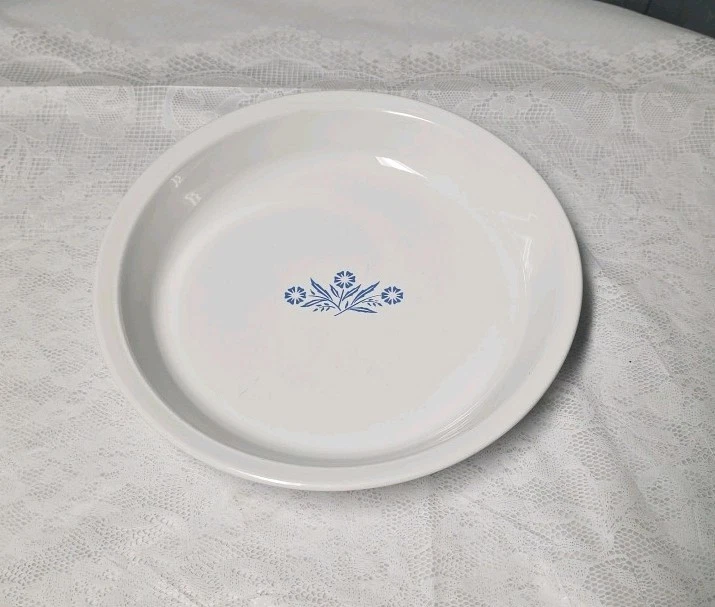 Corning Ware Blue Cornflower Pie Plate P-309