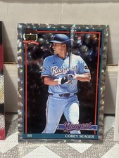 2026 Topps Series 1 Corey Seager 1991 Silver Crackle Foil Rangers #T91-65