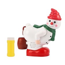 Snowman,Farting Santa Bubble Blower,Santa Blowing Bubbles Out Of His Butt