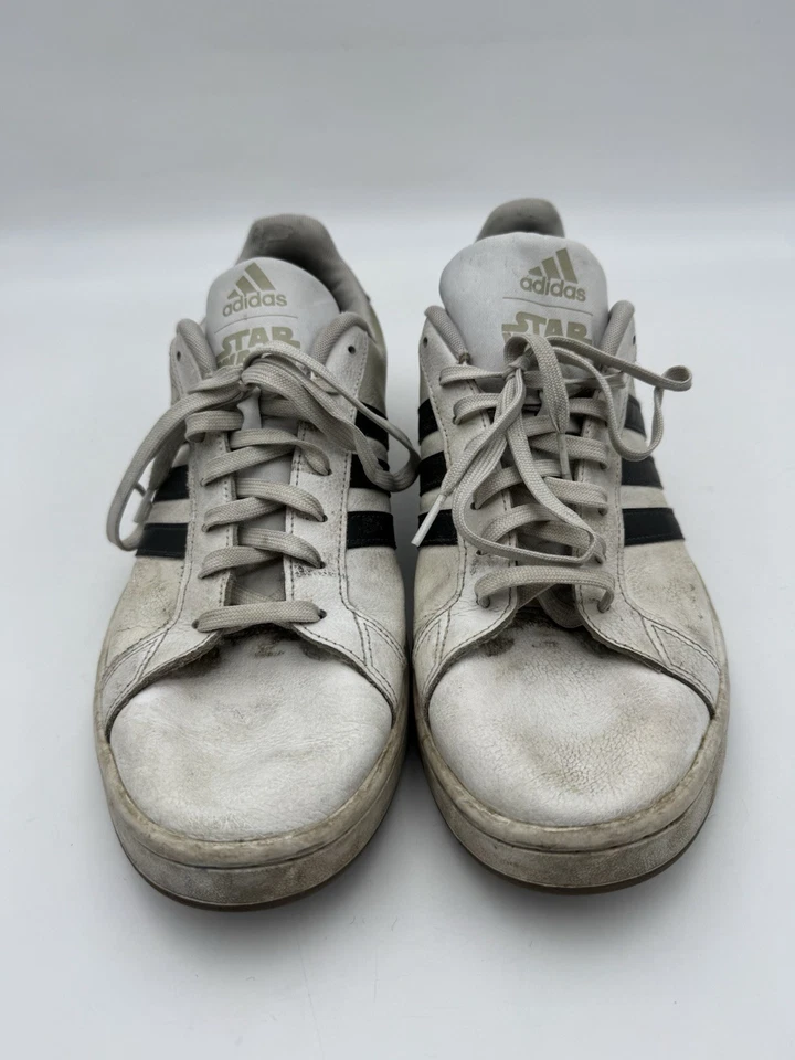 Adidas Star Wars x Grand Court Baby Yoda Mens Shoes - Size 13 Need Cleaned - Image 3 of 4