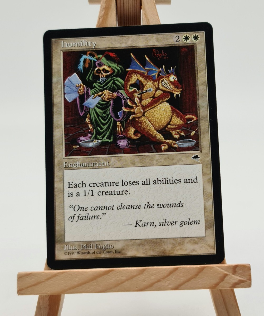 Humility Tempest Magic Karte MTG englisch (Demut) | eBay