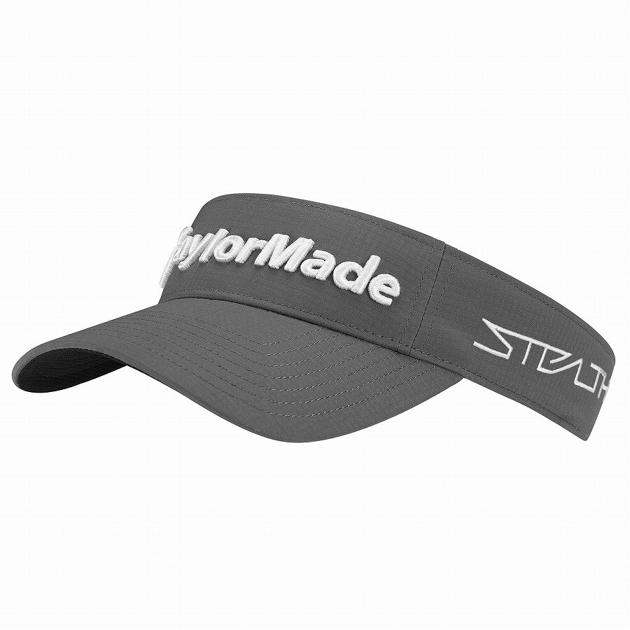 Tayler Made Golf 2022 Tour Radar Visor Cap Hat TP5 Stealth Gray TM22