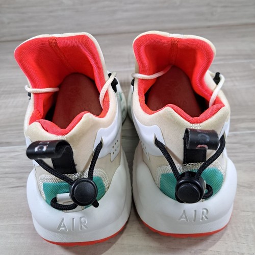 Nike Air Huarache White Lace Up Casual Running Gym Shoes A03172-100 Womens 9.5 - Picture 11 of 13