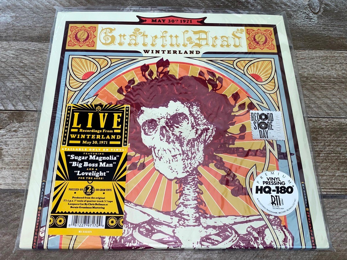 GRATEFUL DEAD 1971 WINTERLAND MAY 2x LP 180g RTI HQ PRESS VINYL