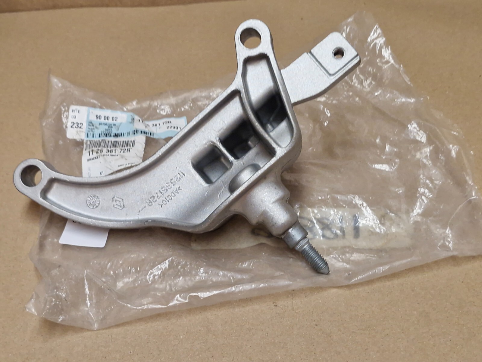 Renault MEGANE IV 2019 Gearbox Mounting Bracket 112536172R Fan1112 
