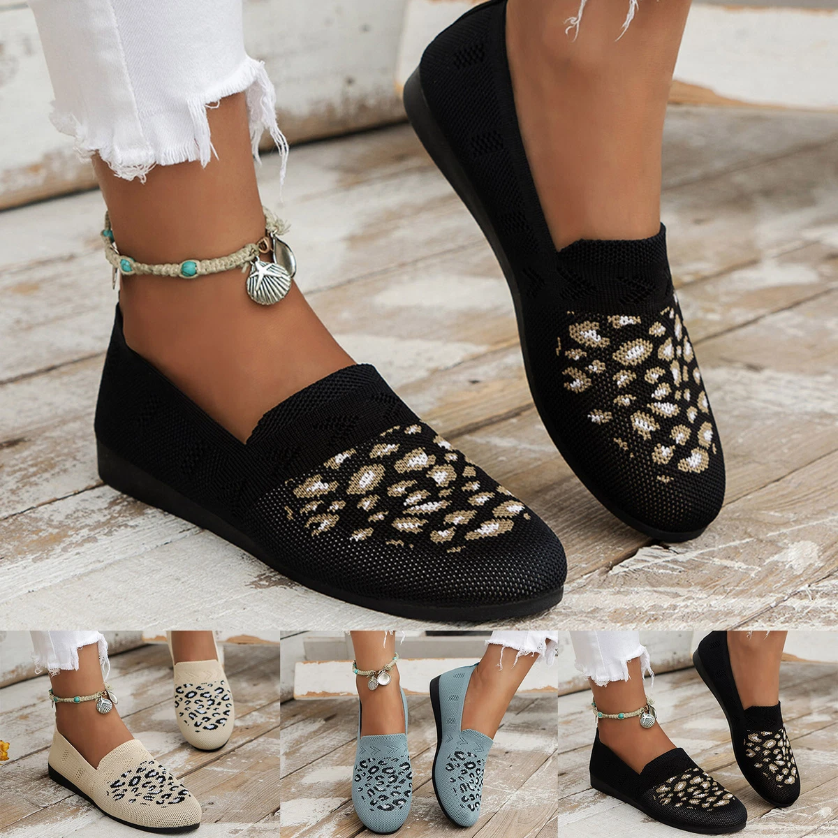 Leopard shop ladies shoes