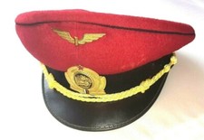 Bulgarien. Rote Schirmmütze für Aufsichten der bulgarischen Staatsbahn Bulgarski