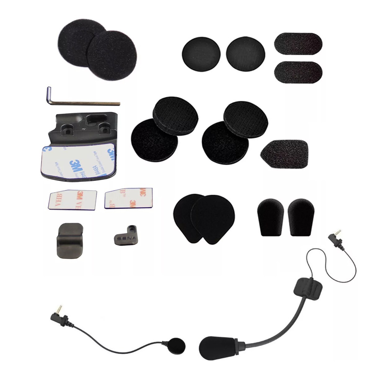 SENA Mounting Accessories and Microphones for 20S/30K/50S- 20S