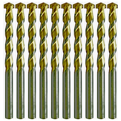Concrete Masonry Drill Bit Carbide Tip Golden Flute Drill Stone Brick Cement