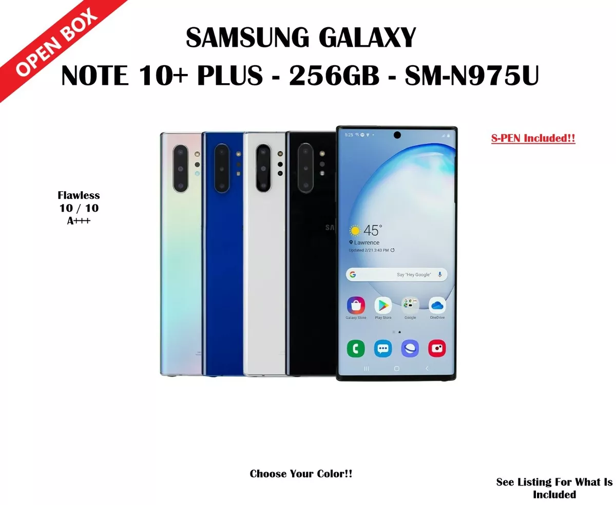 Best Buy: Samsung Pre-Owned Galaxy Note 10+ 256GB (Unlocked) Aura Black  N975U