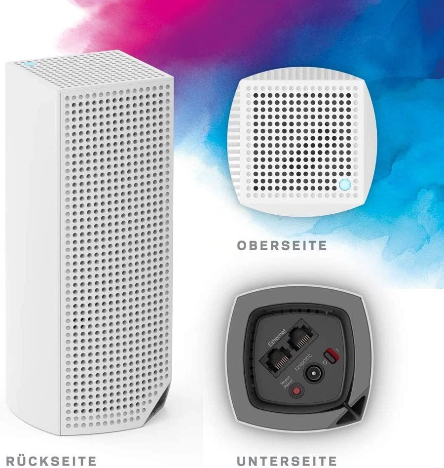 Linksys Velop Tri-Band Mesh Wi-Fi System - Immagine 4 di 4