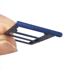 For Samsung Galaxy A10S / A20S Dual Sim Card Holder Tray Parts -  Blue 