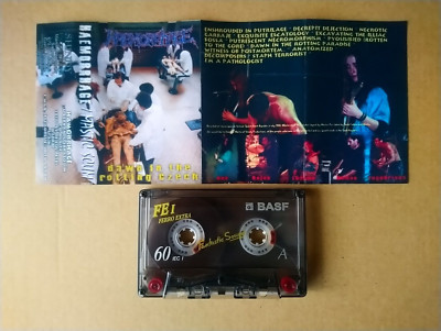 HAEMORRHAGE / MASTIC SCUM Split Tape, Necrony Dead Infection Pathologist Blood
