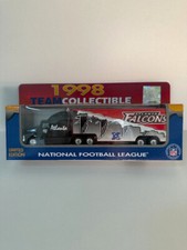 Atlanta Falcons White Rose Collectibles 1998 NFL Tractor Trailer Toy Vehicle