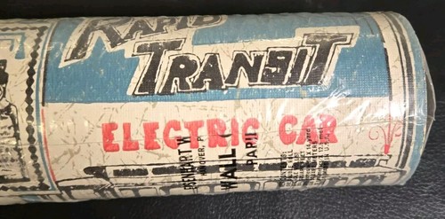 Eisenhart Wallpaper Wall Paper Covering Roll Prepasted Rare Old Advertising NOS - Picture 3 of 6