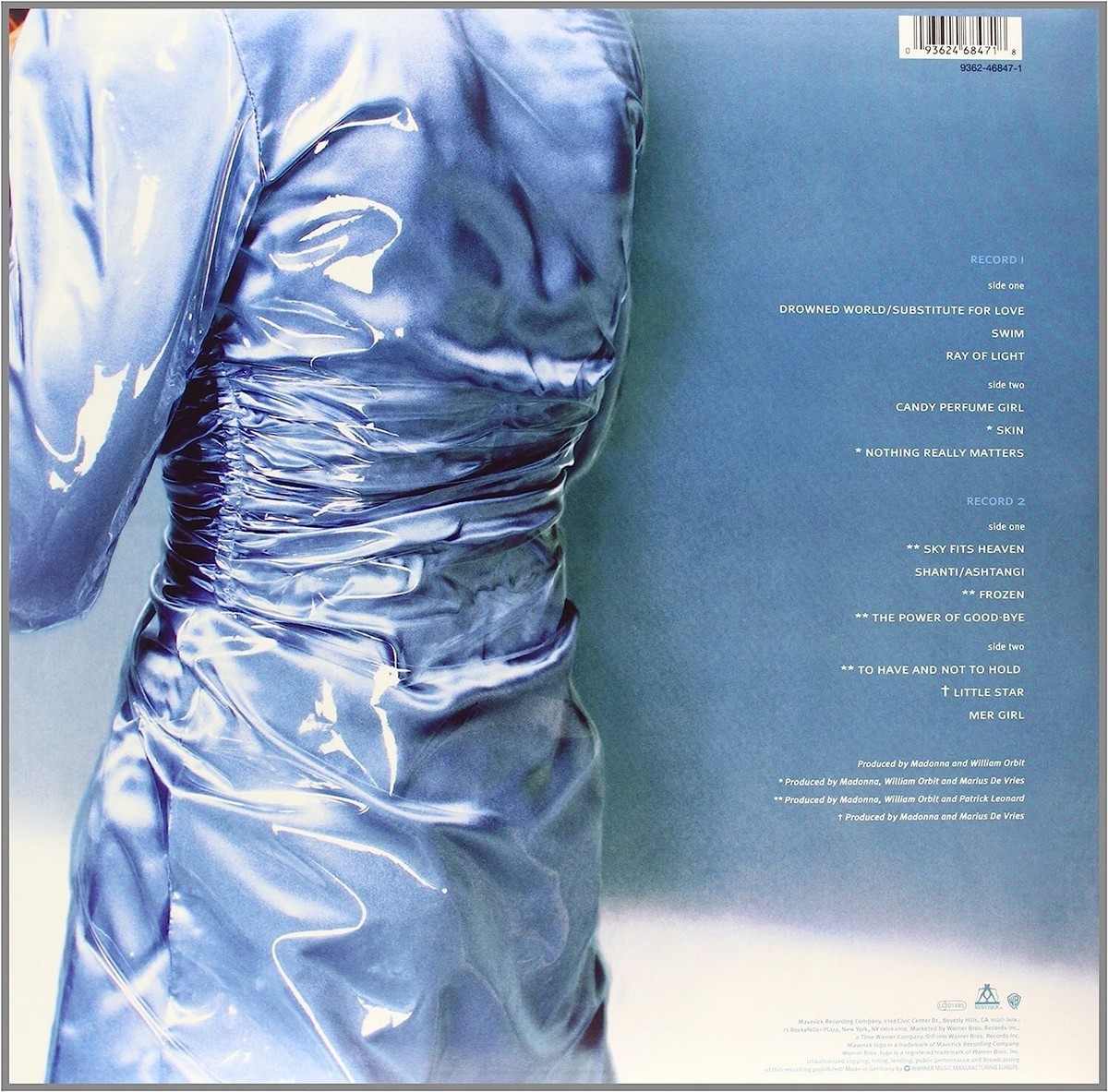 美品✨マドンナ Madonna ray of light レコード レア Madonna Ray of Light 1998 VINYL 2LP Frozen.Ray of Light.Drowned